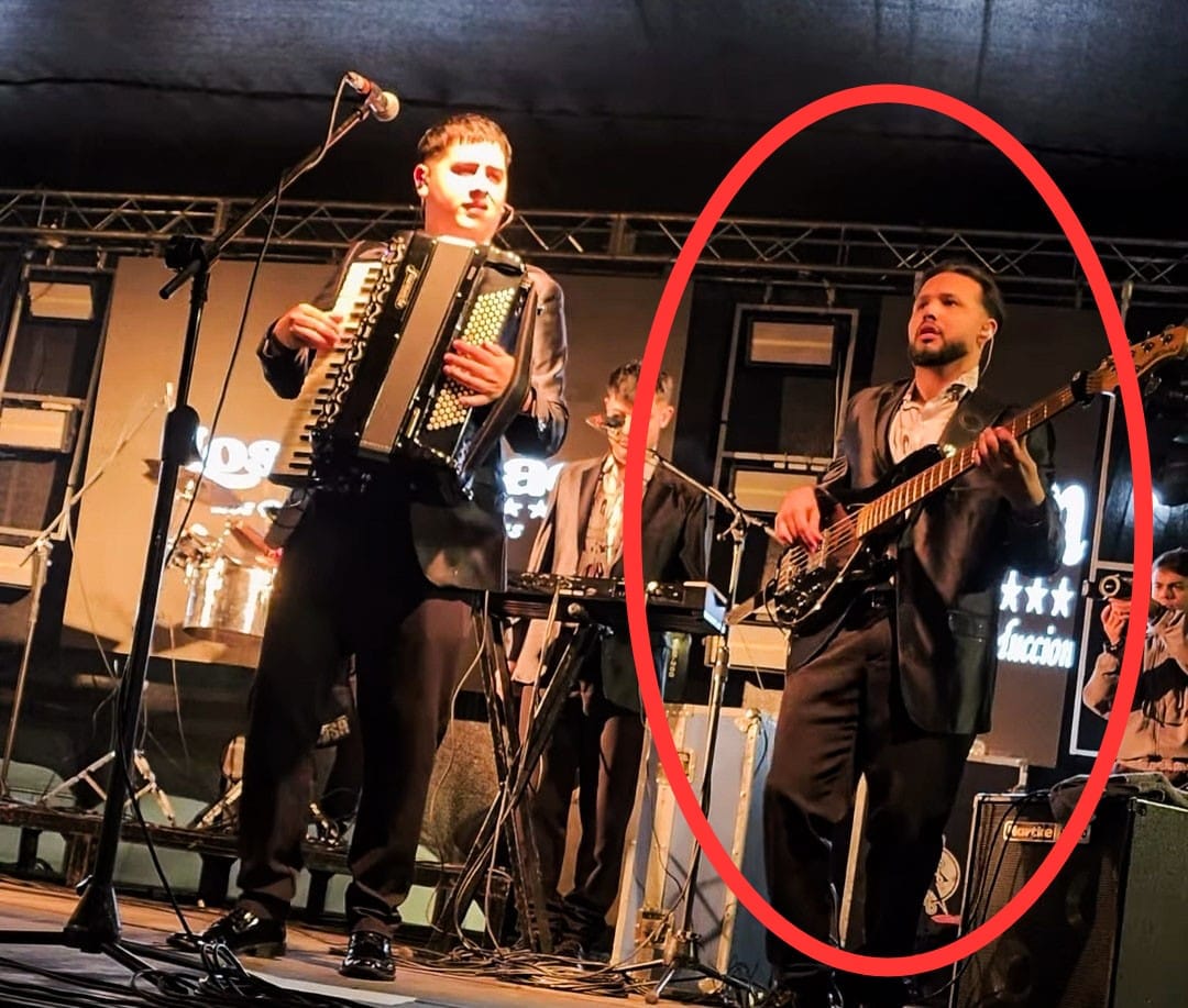 Orgullo paceño: Facundo Galván brilló con Los Palmae en el cierre de los 191 años de La Paz